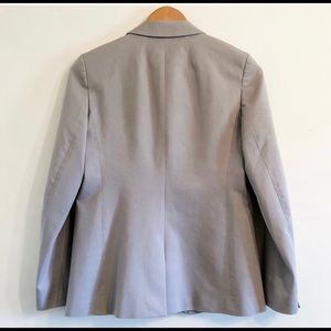 J crew blazer gray